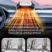 IPRee 2 in 1 120W Winter Fast Heating Car Heater 12VElectric Fan Windshield Defogging Cooling for Truck RV SUV Travel Camper