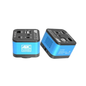 HAYEAR Real 4K FHD 60FPS Microscope Camera Industrial Electronic Digital Microscope for Phone Repair PCB Soldering