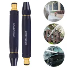 High Pressure Spray Guns Garden Hose Nozzle Sprinkler Tool Gun Foam Washing Throwing Hose Spray Water Foam Watering