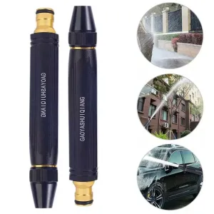 High Pressure Spray Guns Garden Hose Nozzle Sprinkler Tool Gun Foam Washing Throwing Hose Spray Water Foam Watering