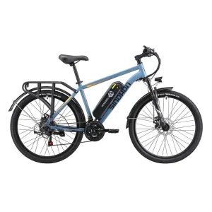 UDIRECT SINOHON EM200 Electric Bike 48V 12.5AH Battery 500W Recommended Top Speed 25KM/H Motor 26 Inch Electric Bicycle 65-85 KM Mileage Range Max Load 150KG SINOHON EM200