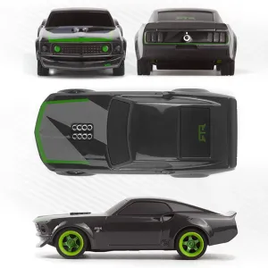 HPI 160980 1/64 2WD 2.4G Drift RC Car Nano TTR Mustang Geunine Authorization Vehicle Models RTR