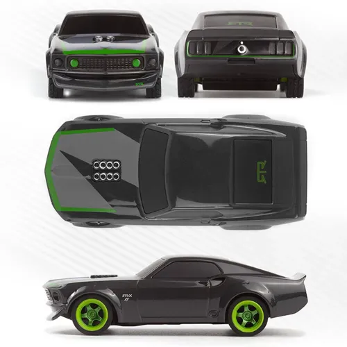 HPI 160980 1/64 2WD 2.4G Drift RC Car Nano TTR Mustang Geunine Authorization Vehicle Models RTR