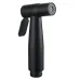 Black Bidet Spray Stainless Steel Toilet Hand Shower Head Intimate Hygiene Wall Seat Bathroom Set