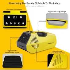 Enjoy Cool 2380BT Car Air Conditioner Small Mobile Mini Portable Air Conditioner for Outdoor Tent Camping Home