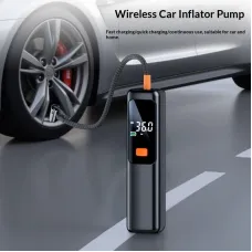 XANEWireless Air Pump 150psi Pressure Type-Charging Digital Display Portable Fast Inflation Tire Inflator for Bike Car