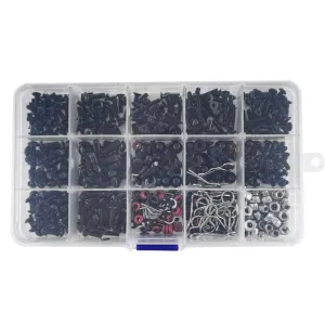 500Pcs M3 M4 Rc Car Repair Tool Set Screws Box Set For SCx10 TRX4 1/10 HSP Remote Control RC Car Parts