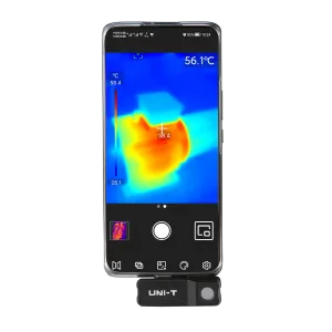 UNI-T Thermal Camera UTi120Mobile UTi120MS 120  90 Infrared Thermal Imager for iOS & Android Phone Thermal Imaging Camera
