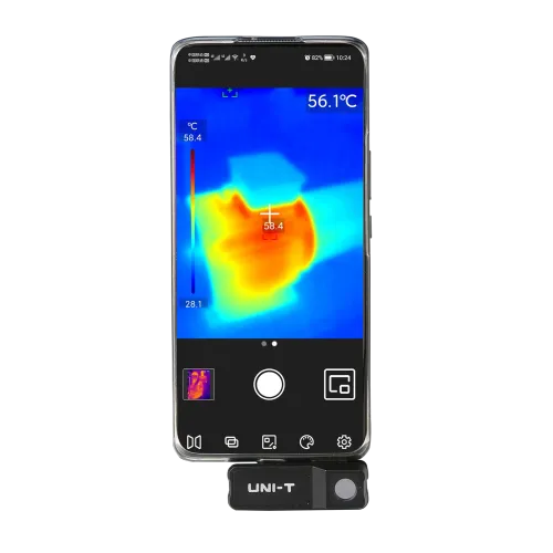 UNI-T Thermal Camera UTi120Mobile UTi120MS 120  90 Infrared Thermal Imager for iOS & Android Phone Thermal Imaging Camera