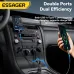 ESSAGER ES-CC20 bluetooth V5.3 FM Transmitter 35W PD + QC3.0 USB Car Charger Wireless Radio Adapter HiFi Music Play Car Kit With Mic Hands Free Calls