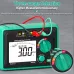 FY511D Earth Resistance Tester 0~2k Range 600V Voltage Measurement High Accuracy LCD Backlit Screen Grounding Rods Portable Electric Testing Equipment