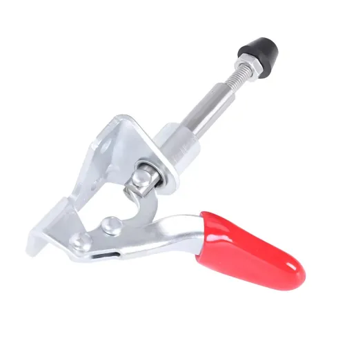 GH-301AM Quick Release Toggle Clamp 45KG Clamping Force Push Pull Clamp Vertical Type Metal Hand Tool M4 Screw Industrial Equipment Assembly
