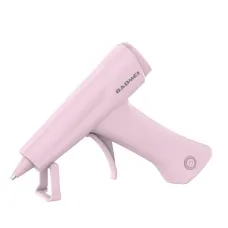 Cordless Hot Glue Gun HJ824 2600mAh Rechargeable Battery USB-C Fast Preheating Auto Shut-Off Includes 10 Premium Glue Sticks for Wood Craft Repairs