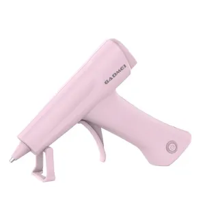 Cordless Hot Glue Gun HJ824 2600mAh Rechargeable Battery USB-C Fast Preheating Auto Shut-Off Includes 10 Premium Glue Sticks for Wood Craft Repairs