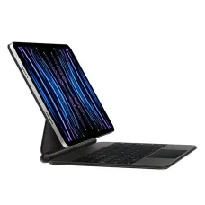 Multi-language Tablet Protective Keyboard Case with Touchpad for iPad Pro 11(M4) Foldable Backlight Keyboard Cover