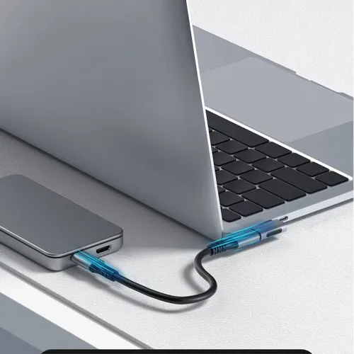 Hagibis 240W USB-C to USB-C Adapter 40Gbps 8K 60Hz 90 Converter USB4 Adapter for Thunderbolt 4/3 MacBook iPhone 16 Pro Tablet