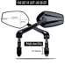 XANE1 Pair HView MTB Road Bike Mirrors 360 Adjustable Handlebar Rearview Mirror for Bicycle Motorcycle Accessories Rear Mirror