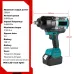 Brushless Electric Impact Wrench 21V High Torque 2100N.M 2800W with LED Light for Construction Maintenance Woodworking