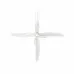 2 Pairs GEMFAN 51455 Hurricane X 4-blade Propeller 5mm Mounting Hole for RC FPV Racing Drone