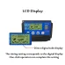 Excellway 12V 24V 10/20/30/40/50A Auto Solar Panel Solar Charge Controller Battery Charge Adapter USB LCD Display