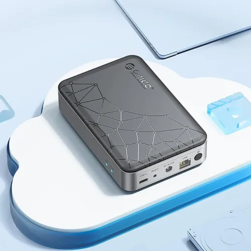 ORICO CD2510 2.5'' SATA HDD SDD NAS Storage Networkable Enclosure Private Cloud DLNA Protocol Magnetic Lid Hard Drive Enclosure