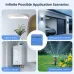 Tuya Mini WiFi 6 Smart Dry Contact Switch Module Timer/Random Timer/Cycle Timer/Schedule/Countdown Function Smart Life APP Works with Alexa Google Home