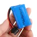 Wltoys 6.4V 320mAh 15C SM-4P Plug Li-ion Battery for 18628 18629 1/18 RC Car Vehicles Models