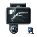 4 Inch 2/3 Lens Car Driving Recorder Dash Cam HD 1080P Night Vision Enhanced Video Recording Car Recorder DVR
