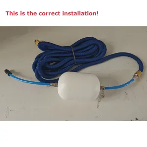 1Pc Spare 7M Snorkel Hose/Air Compressor Filter Cotton For LIEYZ270 Z500 LY01 Scuba Diving Snorkel Equipment DIY Diving Breathing Telescopic Snorkel Air Tube