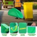 Portable Collapsible Leaf Collection Bag 42 Gallon Large Capacity Yard Waste Garden Lawn Debris Multi Handle Design Lightweight Foldable
