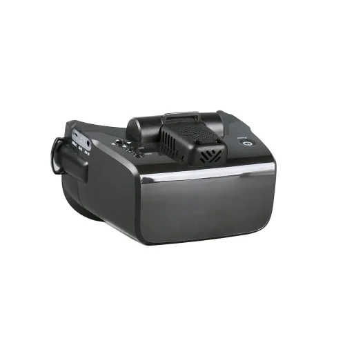 DirectFPV Fox Pro 1.3/2.4/4.9/5.8G FPV Video Goggles DVR 4-Inch 1136640 OLED 50 FOV 4H Runtime for RC FPV Drone