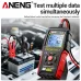 ANENG BT175 Car Battery Tester 12V 24V Lead Acid Battery Analyzer Digital Voltage Alternator Tester Accurate CCA Measurement Backlit Screen Automotive Battery Checker
