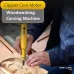 Electric Wood Chisel Carving Tool Electric Woodworking Carving Chisel Tools with 20 Blades Wood Sculpting, DIY Woodcraft, Professionalgrade Tool Precision Carving Sturdy Build Smooth Operation Wood Shaver Power Carver Carvers Hobbyists