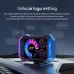 P25 Car HUD Head-up Display LCD OBD Multifunctional Incline Meter  Displaying Car Speed  Water Temperature  Fuel Consumption