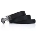 TUSHStrong Metal Automatic Buckle Black Belt Wear-resistant Tough 125cm Nylon Belts For Men Breathable Canvas Designer Belt Training