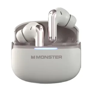 Monster D02 TWS Earbuds Wireless bluetooth V6.0 Earphone 4-Mic ENC Call Noise Cancelling 13mm Drivers 24H Playback Low Delay Sports Headphones