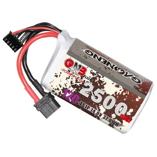 Gaoneng GNB 14.8V 2500mAh 12C 4S Li-ion Battery XT30/XT60 Plug for RC Drone
