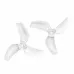 6 Pairs GEMFAN 1219S 1219 31mm 1.2Inch 3-Blade Propeller PC 0.8mm / 1mm Hole for 0703-1103 / Coreless Motor