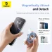Baseus Magnetic Dual-Ring Phone Stand Suction Rotating 360 Wall Stickers Everywhere for iPhone 16 16 Pro 15 Pro Max for Huawei for SAMSUNG Folding Ring Phone