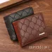 Retro Men's PU Leather Short Wallet Slim Bifold Purse Credit Card Holder Card Case Wallet Gifts For Men Card Holder Purse Men