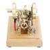 Eachine EM1 Micro ICE Internal Combustion Engine Model Brass Double Piston Complete STEM Engine Science Education Toys Collection Gifts