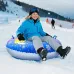 95cm Thickened Skiing Tube Cold-resistant Snow Mat Inflatable Snow Tube Anti-rollover Dsign for Winter Outdoor Use in the Slopes