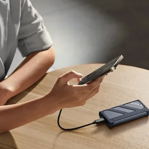 UGREEN 40Gbps M.2 NVMe Enclosure with Cooling Fan Anti-Drop M.2 SSD Case for MacBook M.2 Enclosure for Thunderbolt 3/4/3.2/3.1