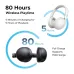 UGreen HiTune Max2 bluetooth 5.4 Headset Noise Cancelling Headphone 40mm Driver AAC Audio AI Call Noise Reduction 80H Playback Comfortable Earmuffs Portable Headphones with Mic