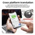 K18 AI Intelligent Translator Multi-language Translation Simultaneous Interpretation Cross Platform Long Standby Portable Translation Machine