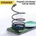ESSAGER ES-X53 5A 60W/100W USB-C to USB-C Cable Fast Charging Data Transmission Copper Core Line 1M Long for iPhone 15 15 Plus for Huawei Mate60 for Xiaomi 14pro for Oppo Find X7