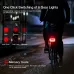 Astrolux TL01 Bike Taillight 500mAh Battery 6 Light Modes USB-Rechargeable IPX6 Waterproof Wear-resistant Aluminum Shell Bicycle Rear Light for Night Cycling