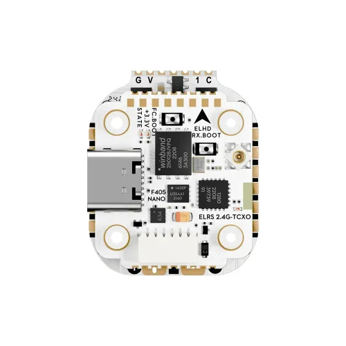 16mm*16mm Flywoo GOKU Quad GN405 Nano HD V3 F4 Flight Controller with TXCO ELRS 2.4g RX & 35A 2-4S ESC Stack for Quadcopter FPV Racing Drone