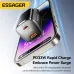 [GaN Tech] ESSAGER ES-CD45 PD33W 2-Port USB PD Charger USB-A+USB-C PD3.0 QC4.0 AFC FCP PPS iP2.4A Fast Charging Digital Display Wall Charger Adapter EU Plug for iPhone 16 16 Pro 15 14 13 Pro Max for Xiaomi 15pro for Samsung Galaxy Z Flip6