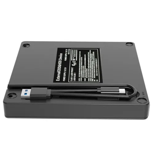 SC-003 USB Type-C External Optical Drives External DVD Burner Recorder CD Writer Reader CD Player Plug and Play Portable for PC Desktop Computer